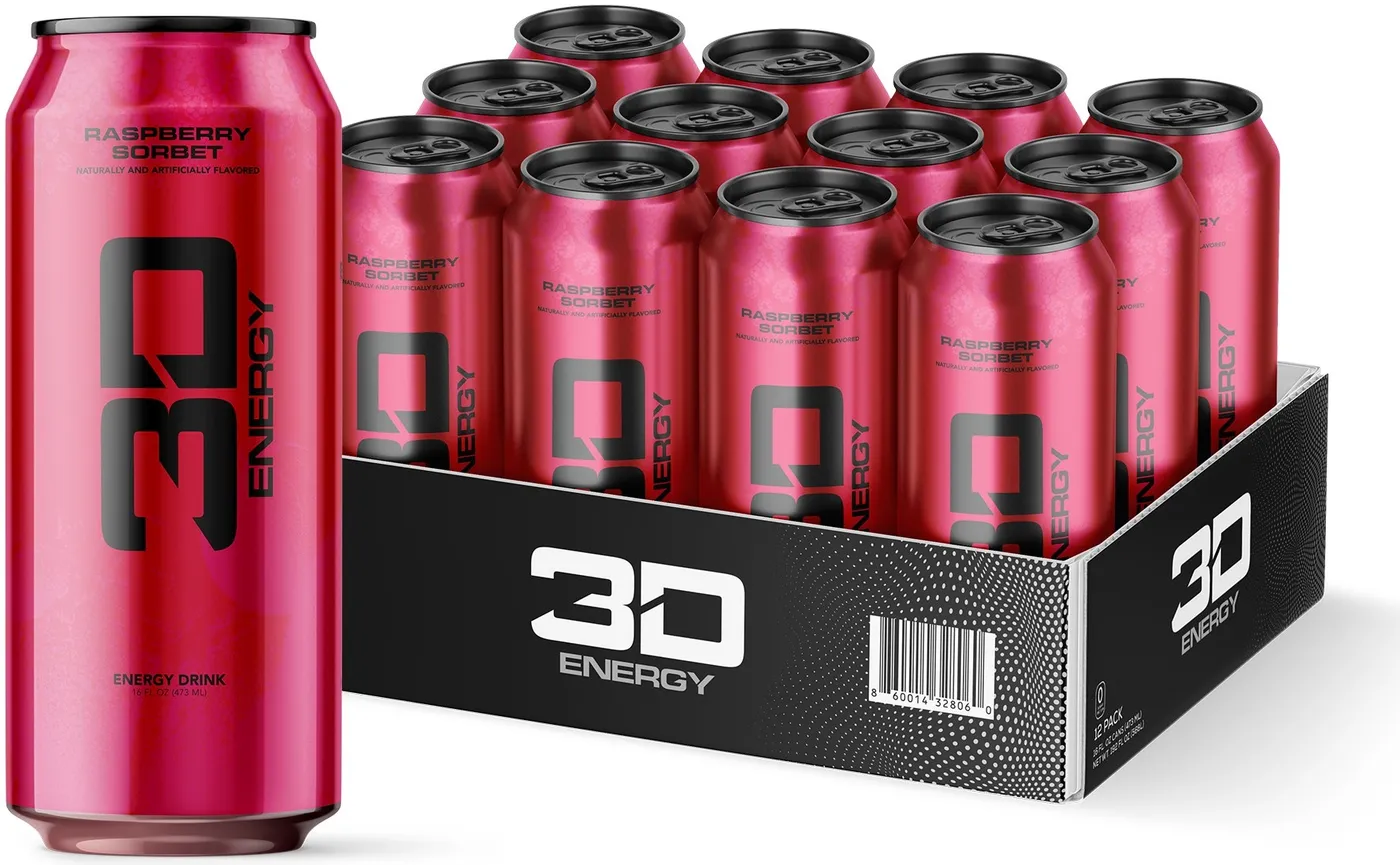 3d Energy Raspberry Sorbet Vitamin Shoppe Front