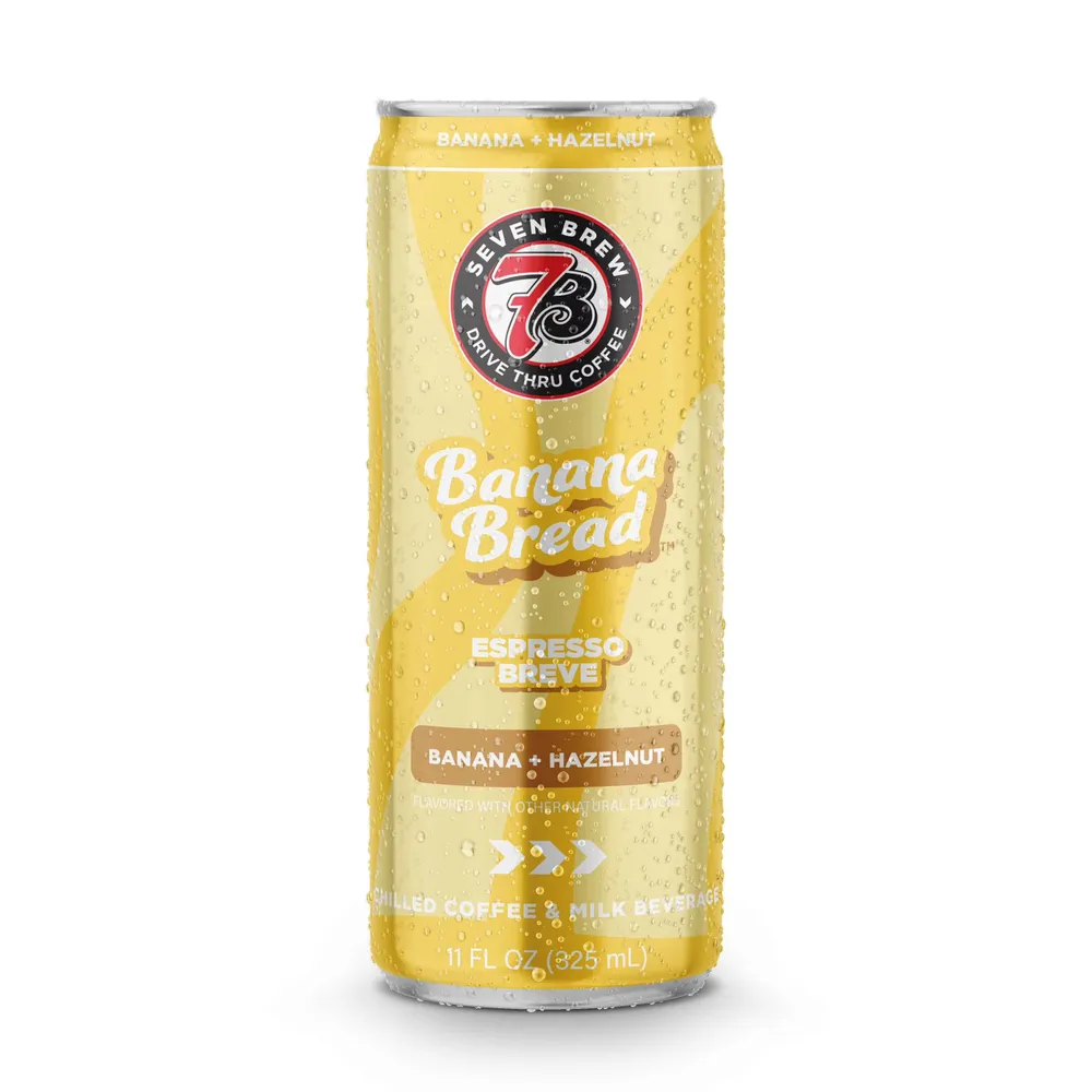 7 Brew Chilled Espresso Banana Bread can