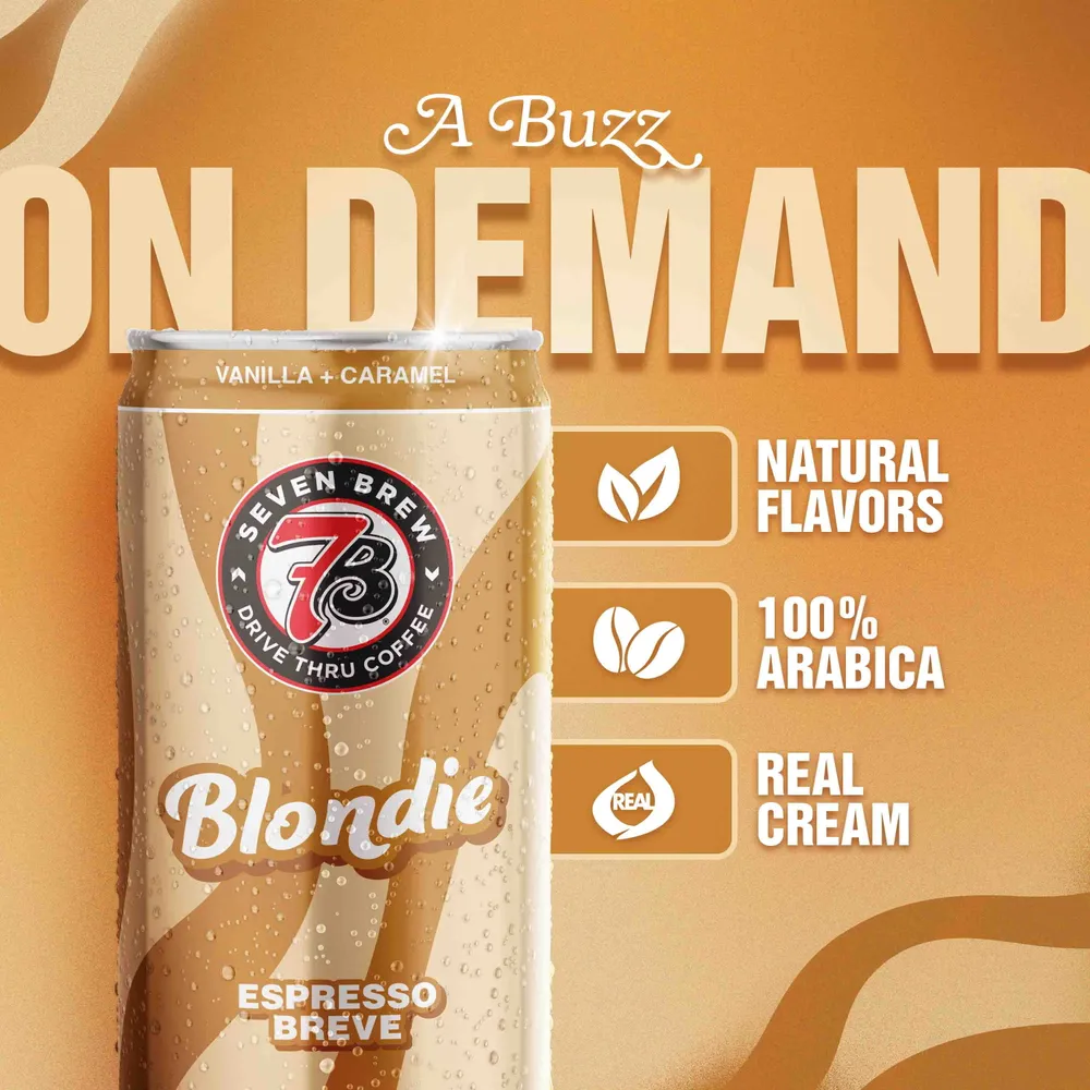 7 Brew Chilled Espresso Blondie product scene