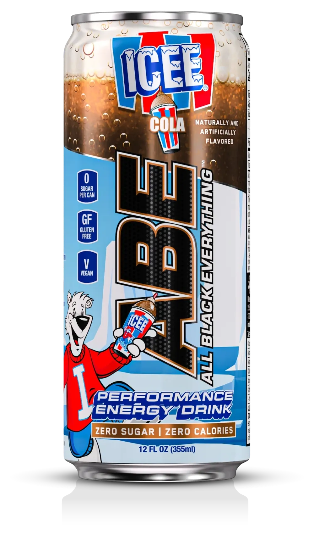 Applied nutrition abe performance energy drink icee cola can front