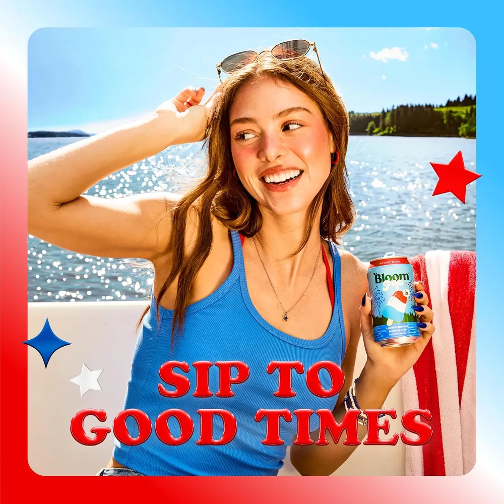 Bloom Pop Rocket Blast Sip to good times image