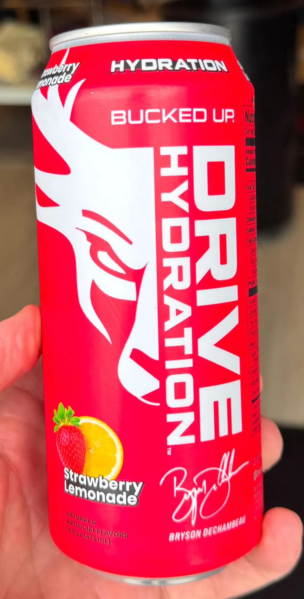 Bucked Up Drive Strawberry Lemonade