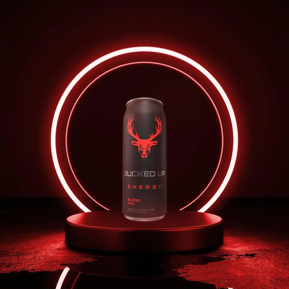 Bucked Up Energy Drink 16 fl oz can
