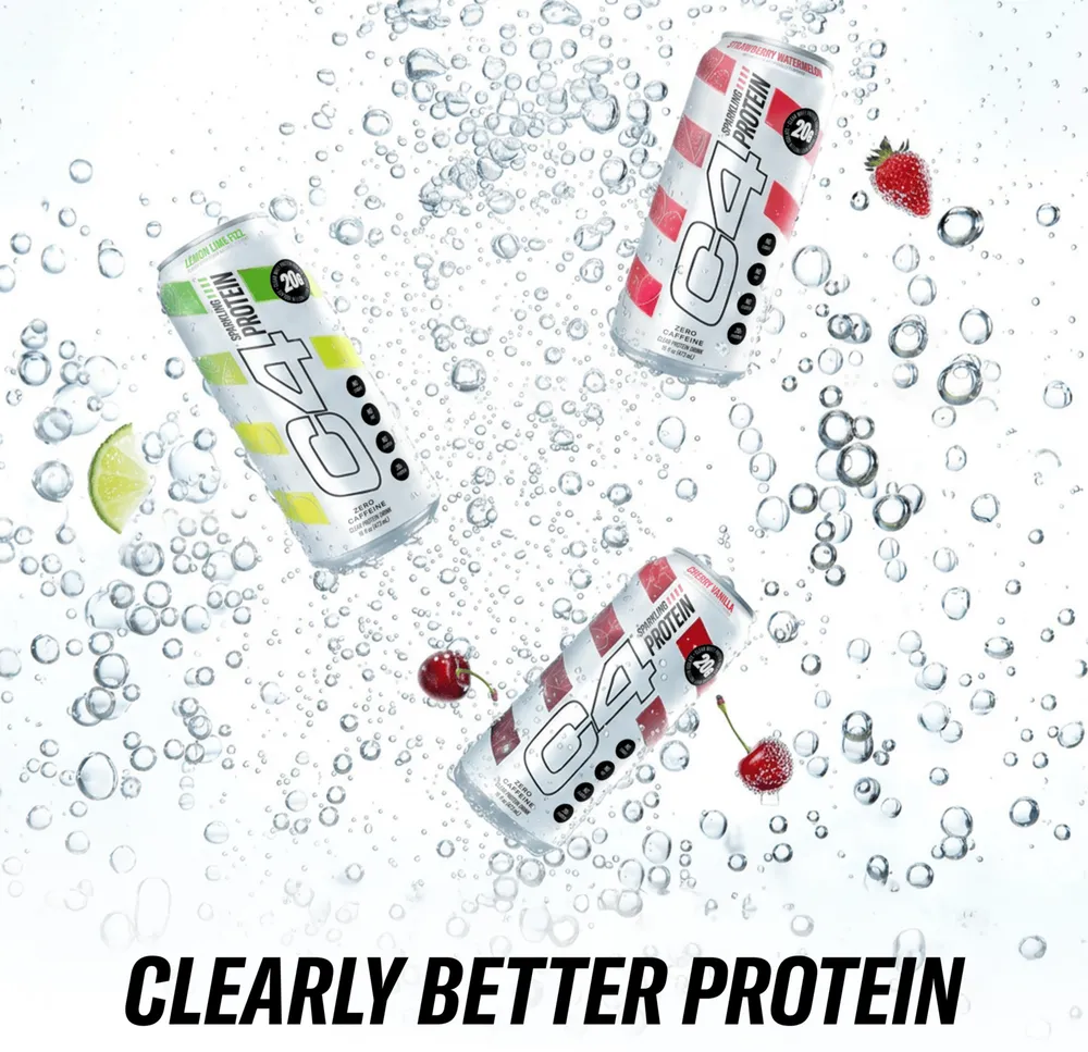 c4 sparkling protein clearly better protein