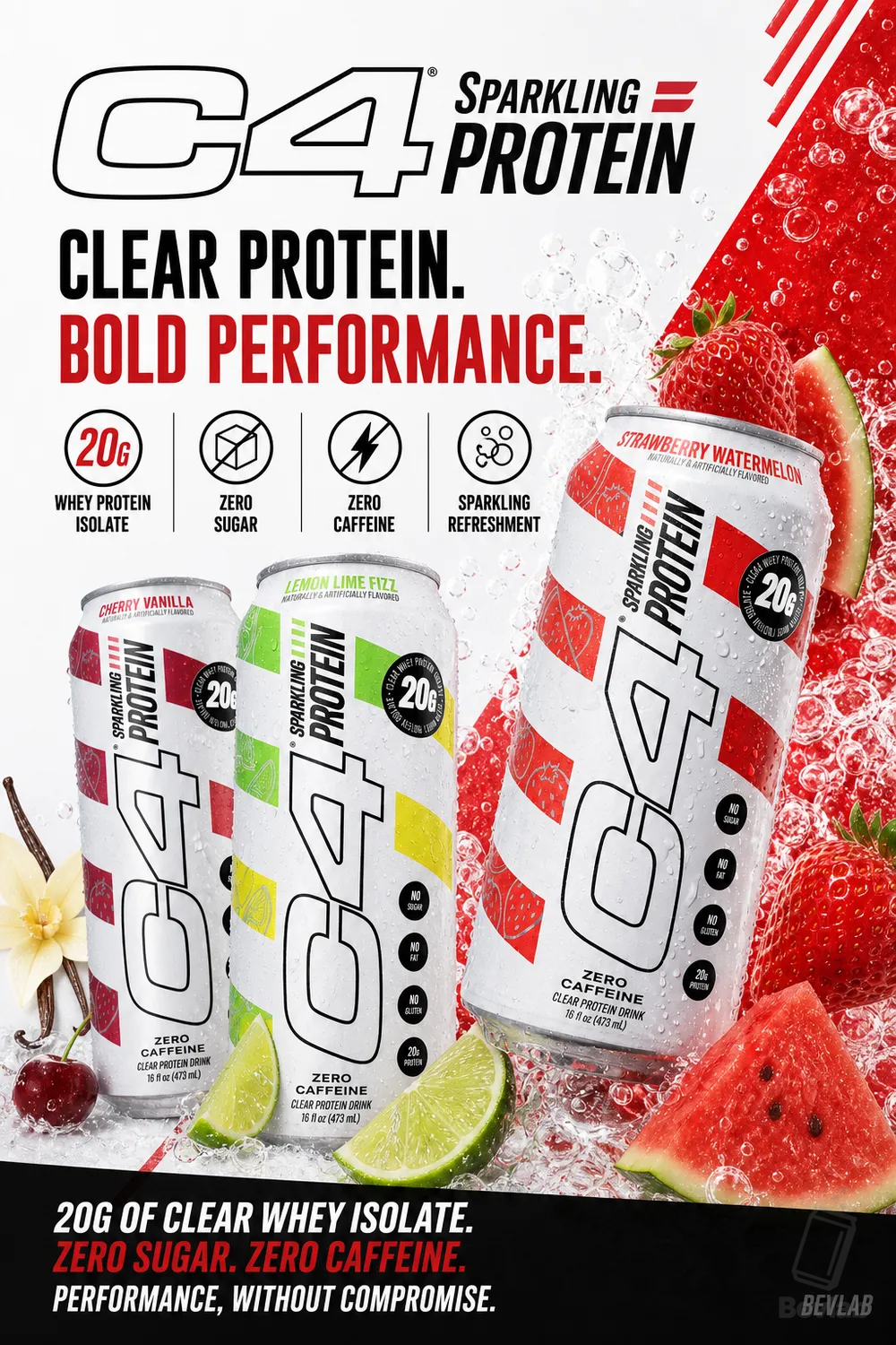 C4 Sparkling Protein Featured Brand Story