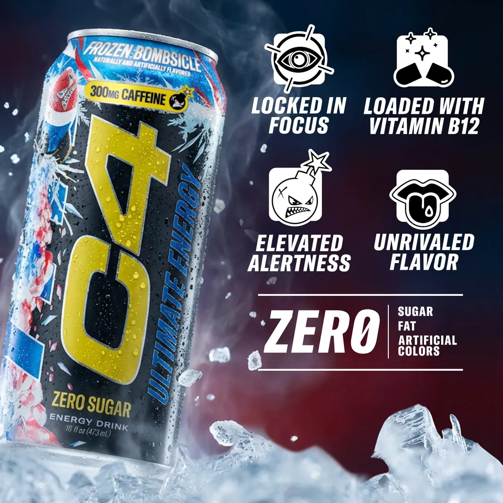 C4 Ultimate Energy locked-in focus graphic