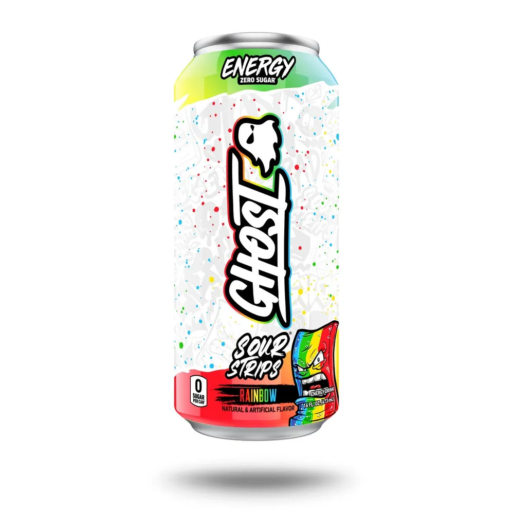 GHOST Energy Sour Strips flavor can
