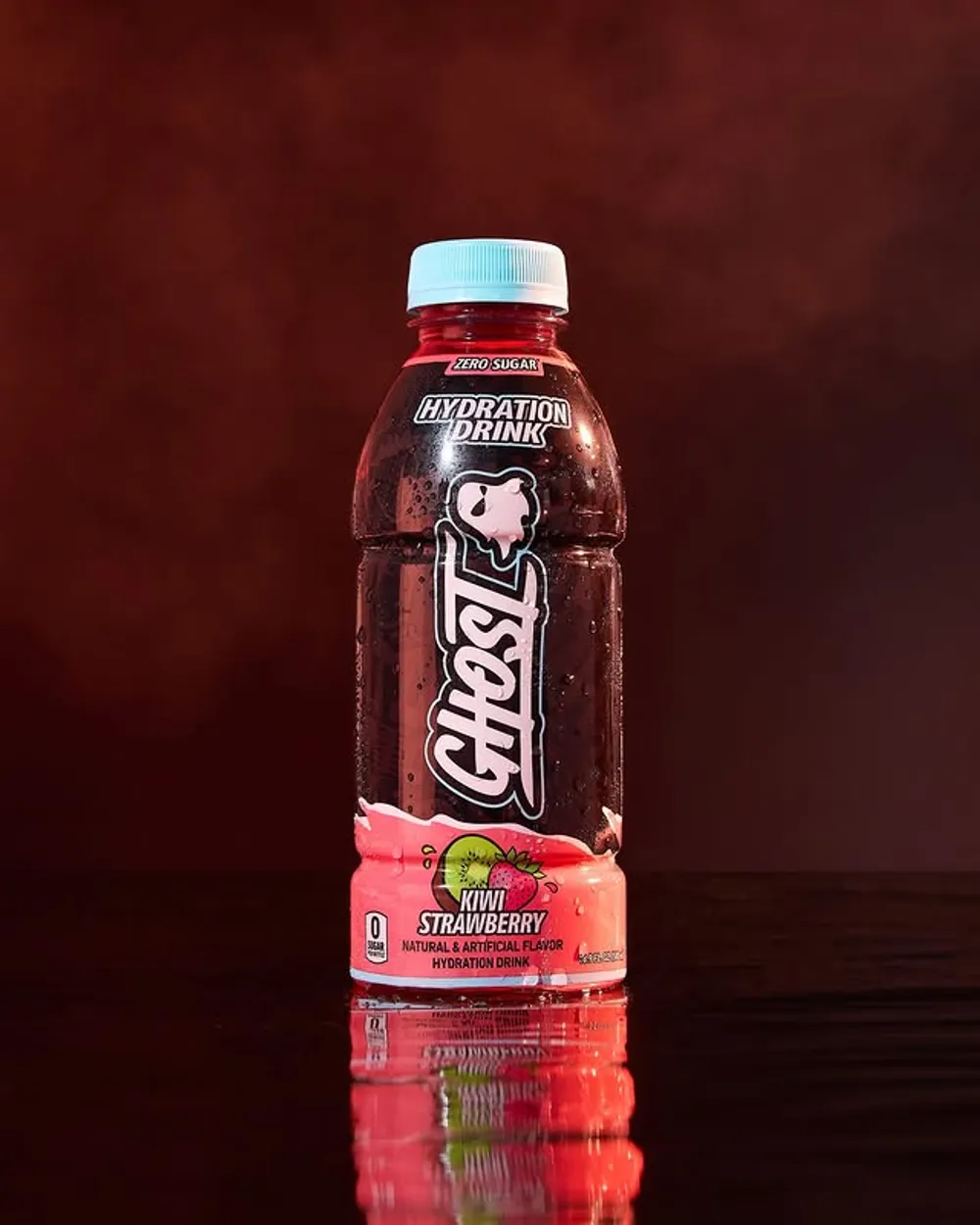GHOST Hydration Kiwi Strawberry ready-to-drink bottle