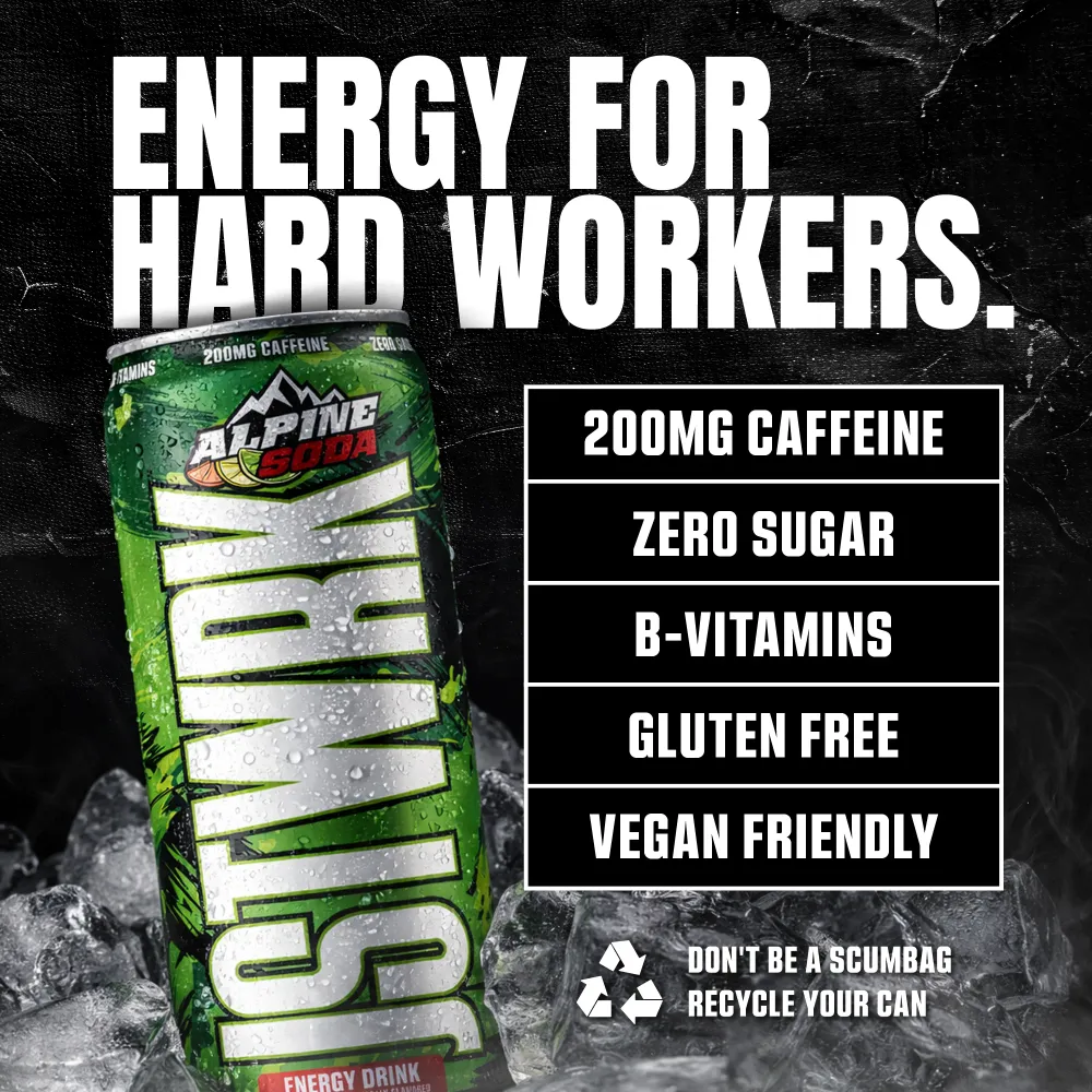 JSTWRK Energy For Hard Workers