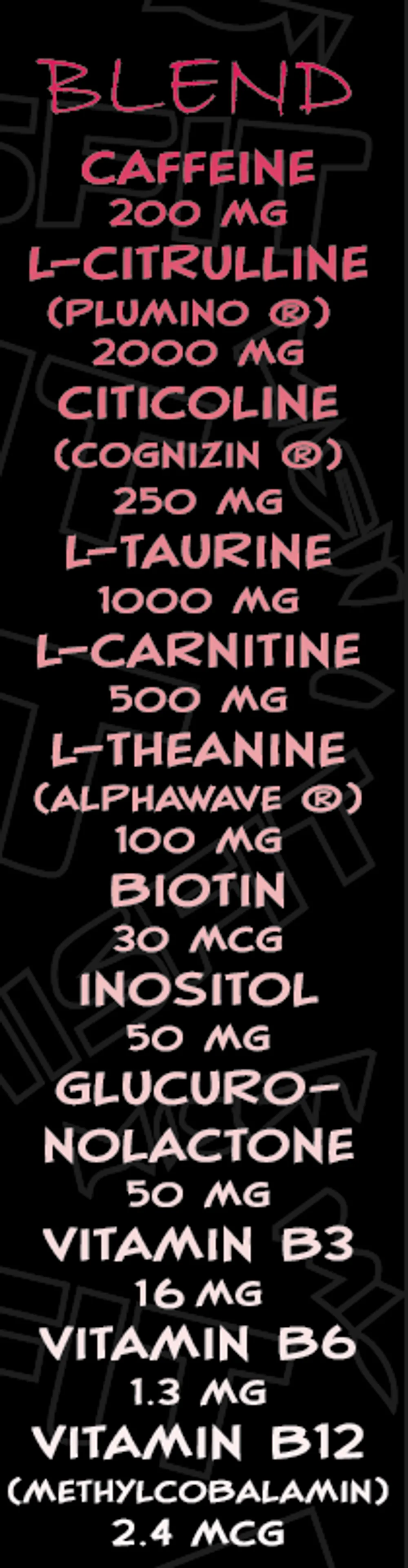 Misfit Energy BLEND panel graphic