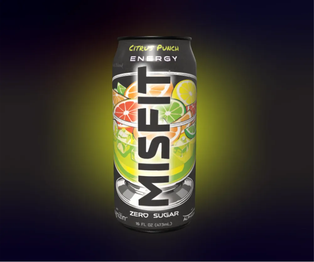 misfit energy citrus punch can