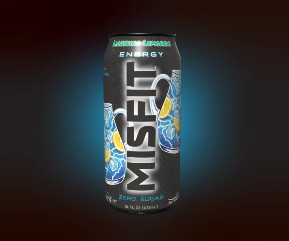 misfit energy lightning lemonade can