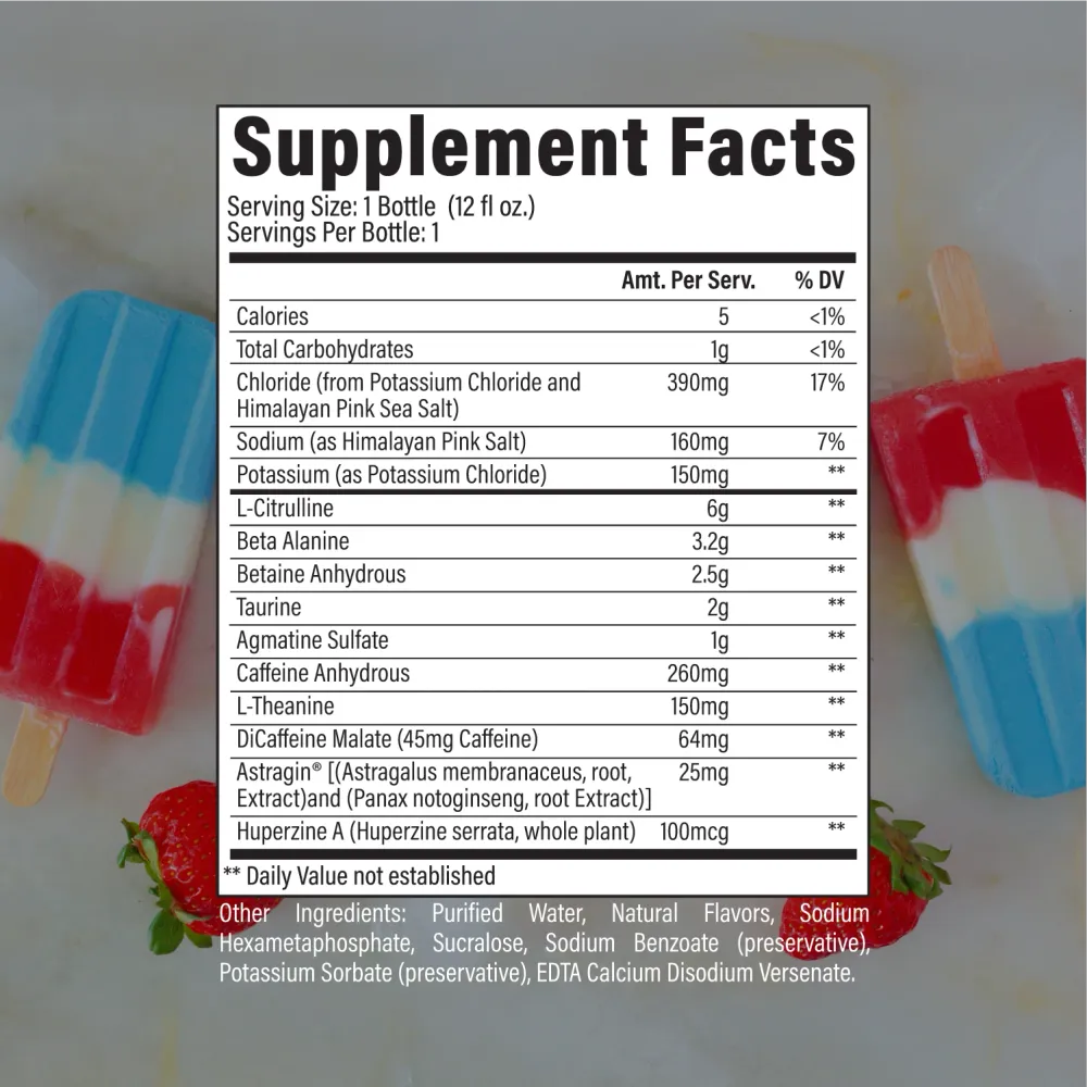 CBUM Thavage Pre-Workout RTD raw nutrition cbum thavage rtd red white and bum supplement facts