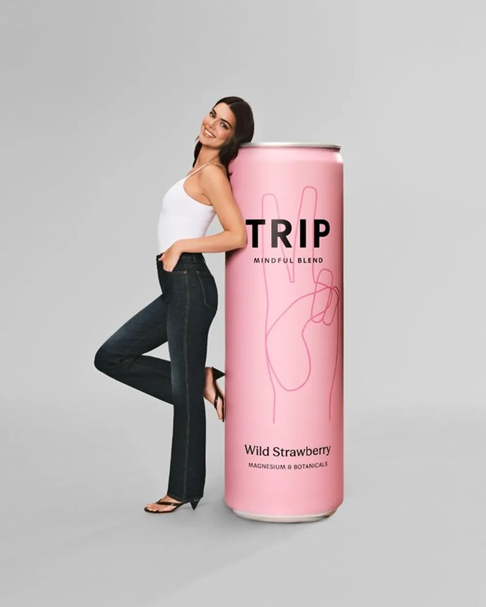 TRIP calming sparkling drinks, part of Walmart's Mood & Mind set