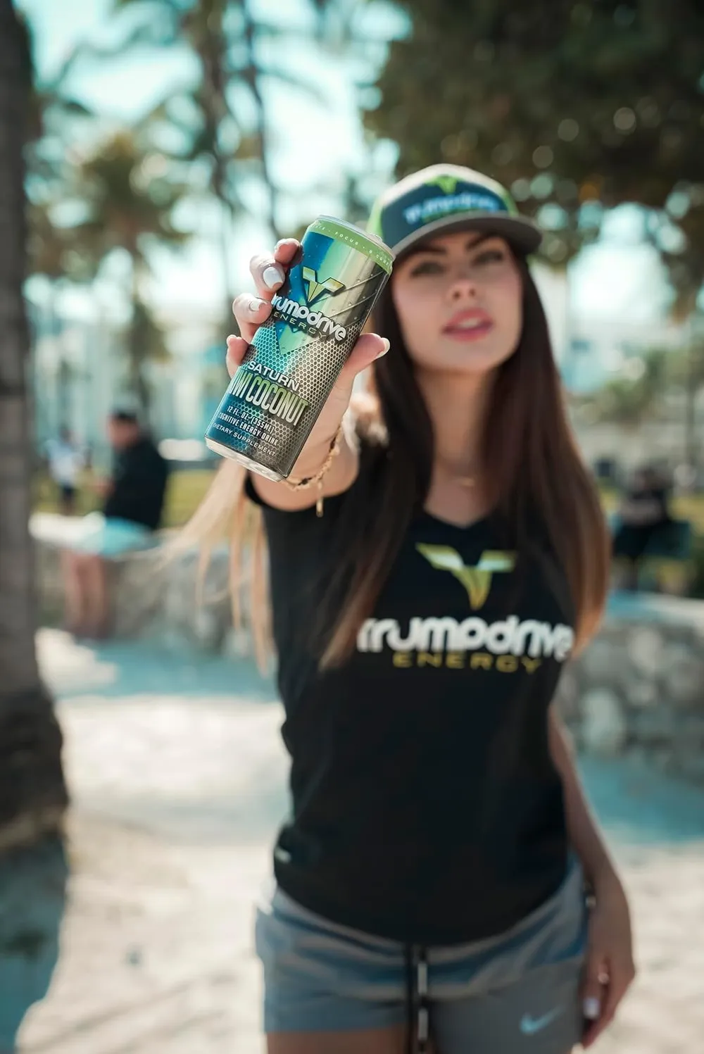 Trumpdrive Energy drink can