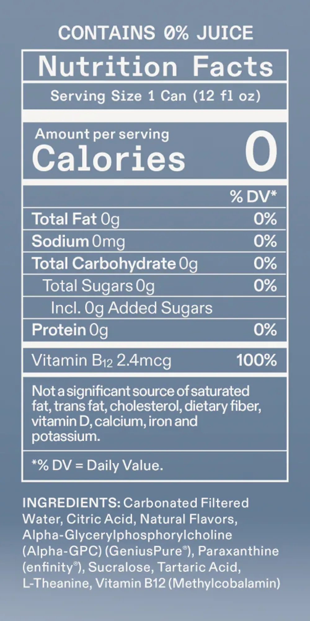 The Updated UPDATE Energy Drink Ingredients