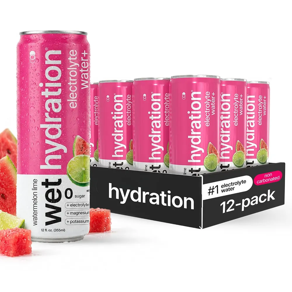 wet hydration electrolyte watermelon lemon lime front
