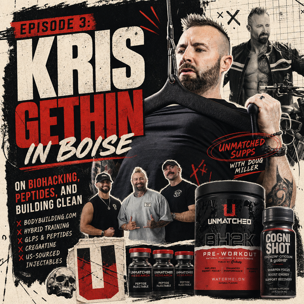 Kris Gethin on Biohacking, Peptides, and Building Clean