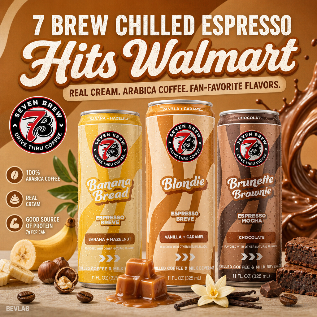 7 Brew Chilled Espresso: Canned Breve Ingredients and Nutrition