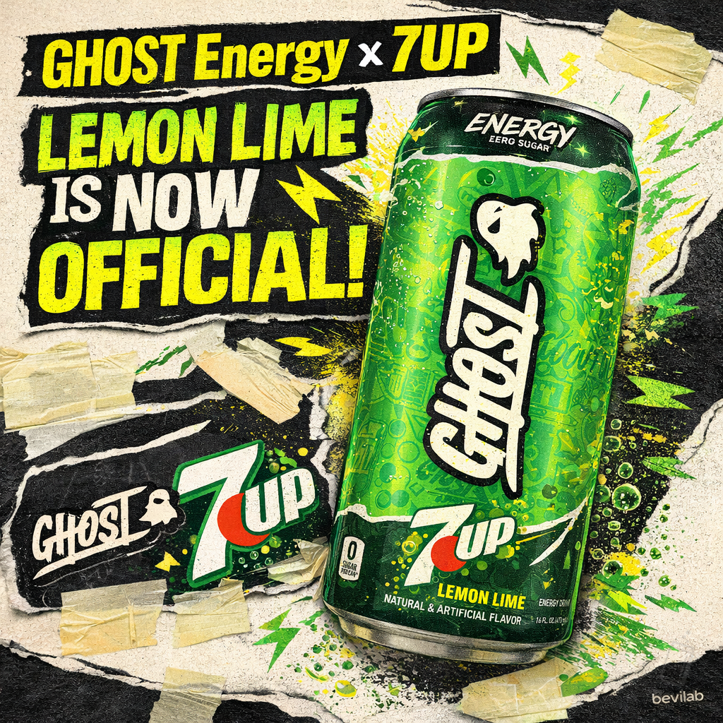 GHOST Energy x 7UP Lemon Lime Is Now Official