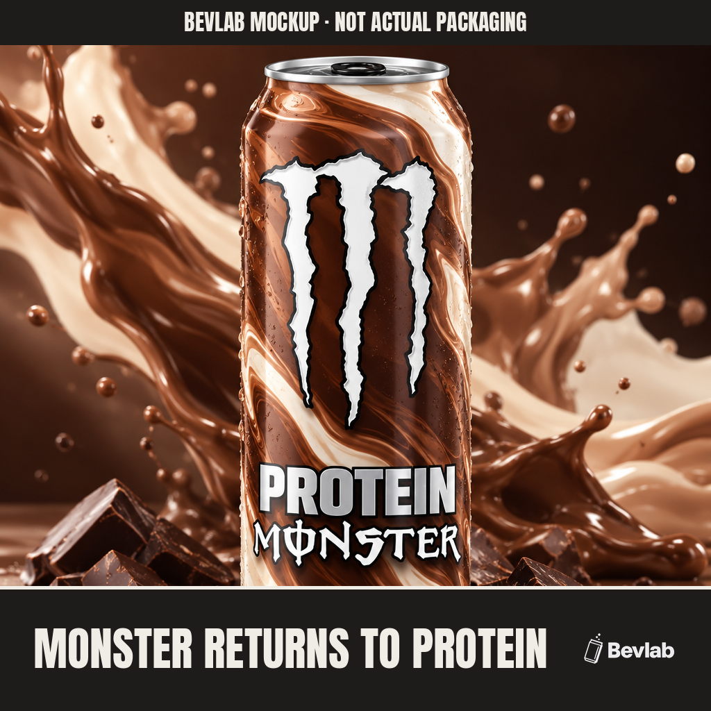 Monster Protein Energy: 30g Milk Protein Energy Shake Set for 2027