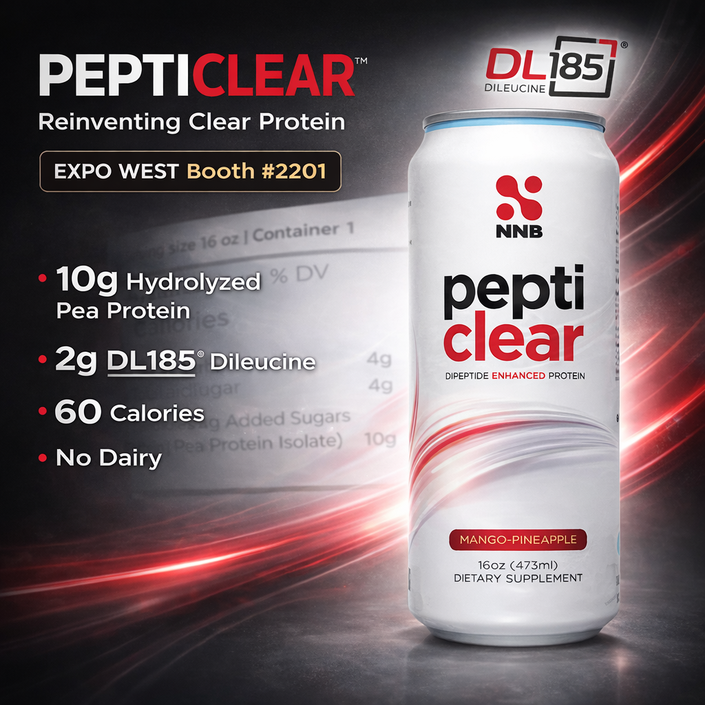 NNB Nutrition's PeptiClear Wants to Build Muscle Like Whey, Without the Whey