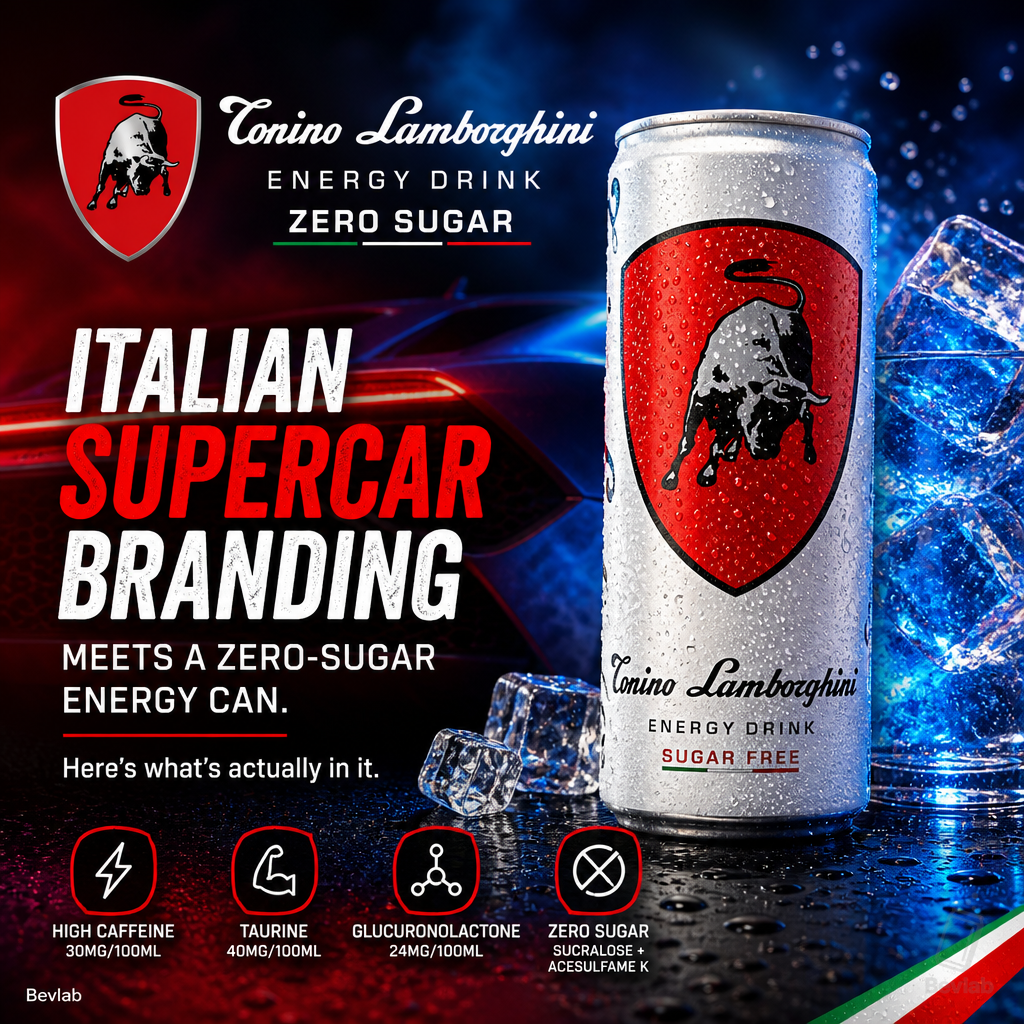 Tonino Lamborghini Energy Drink - Zero Sugar