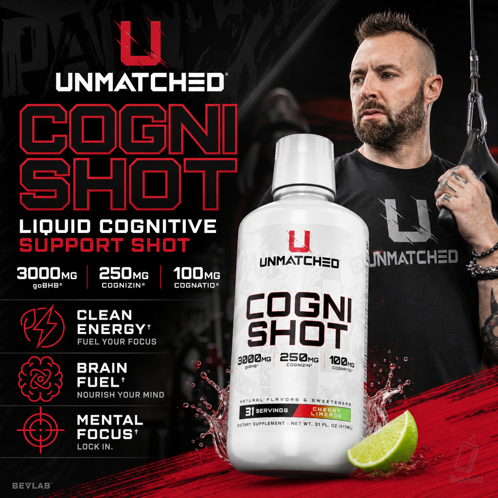 Unmatched Supps CogniShot: Cognitive Support Shot w/ Cognizin® Citicoline